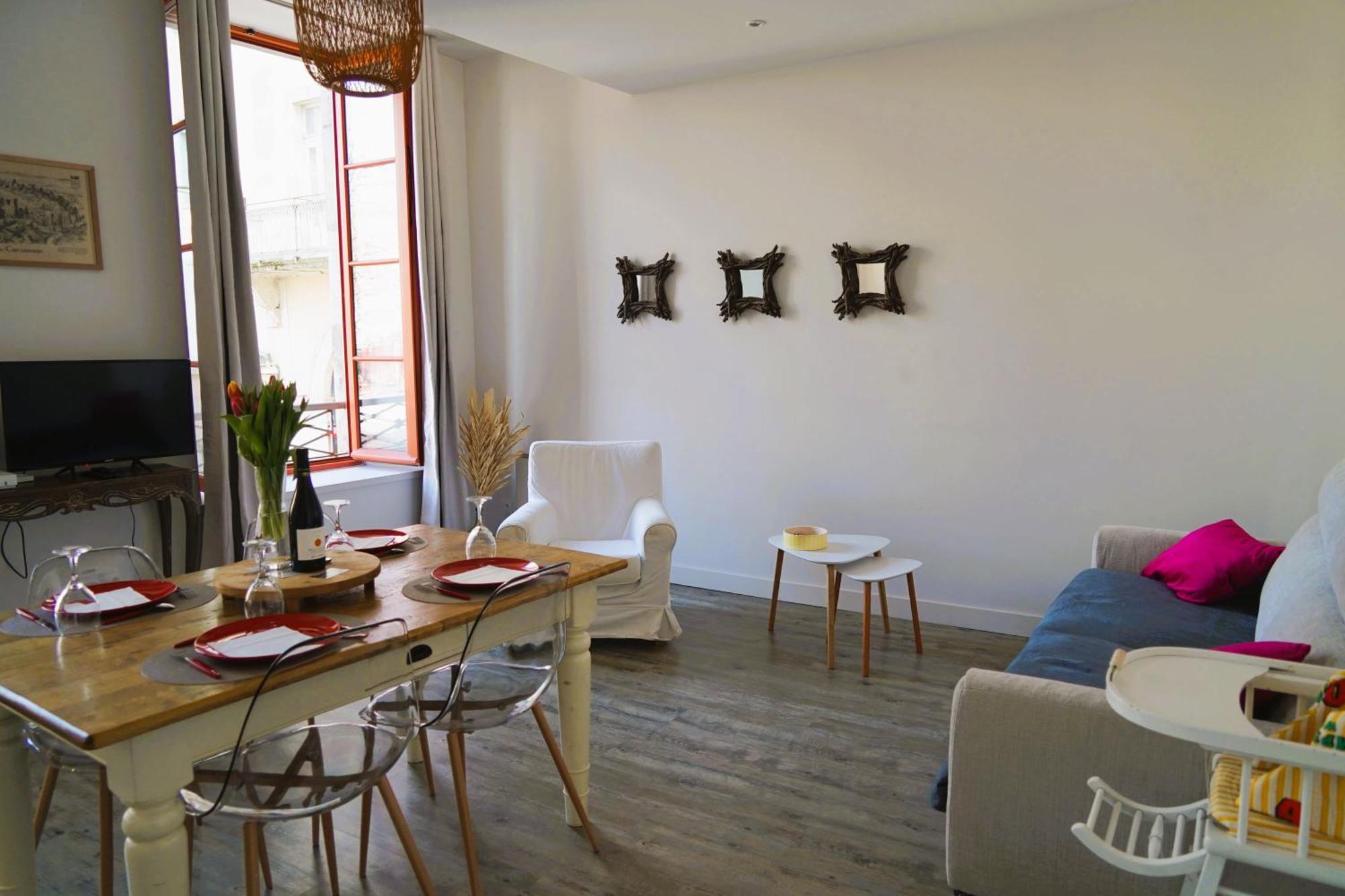 La Magie De Carnot Meuble De Tourisme 3 Etoiles Apartment Carcassonne Ngoại thất bức ảnh
